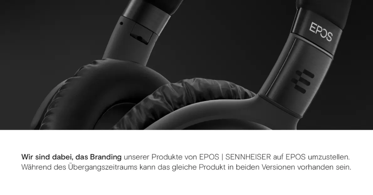 Pressebild Umstellung SENNHEISER zu EPOS