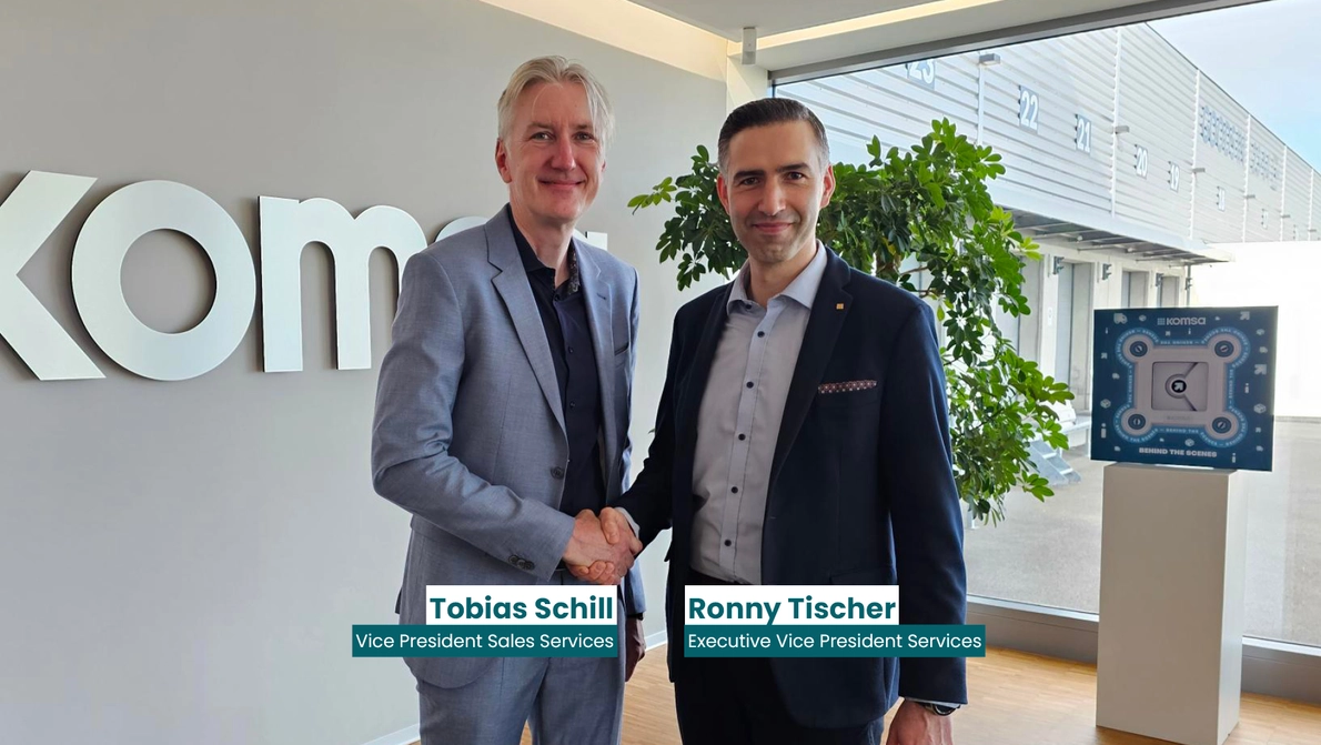 Neuer Vice President Sales bei KOMSA Services Neuer Vice President Sales bei KOMSA Services