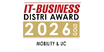 KOMSA Auszeichnung IT Business Distri Award 2026 Gold