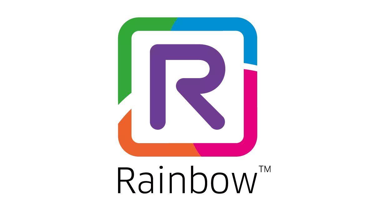 Alcatel-Lucent Rainbow™ Herstellerlogo Rainbow
