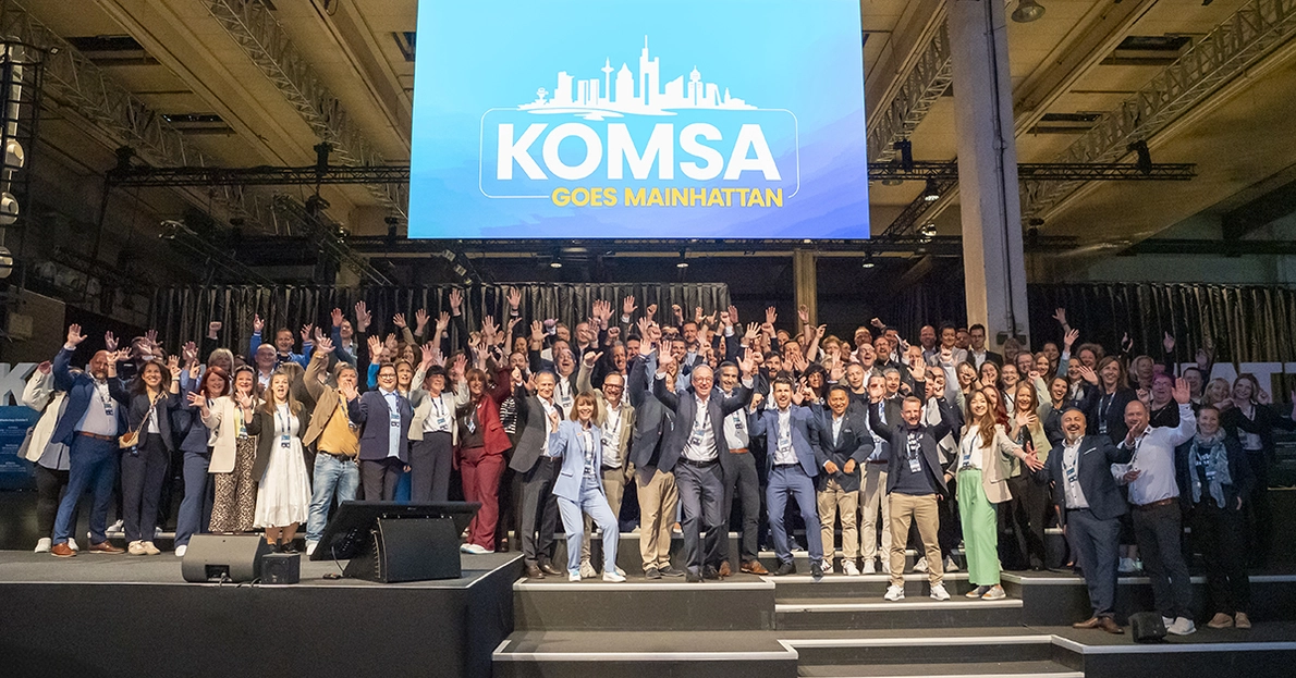 Team KOMSA und aetka @Hausmesse "KOMSA goes Mainhattan! Team KOMSA und aetka @Hausmesse "KOMSA goes Mainhattan!